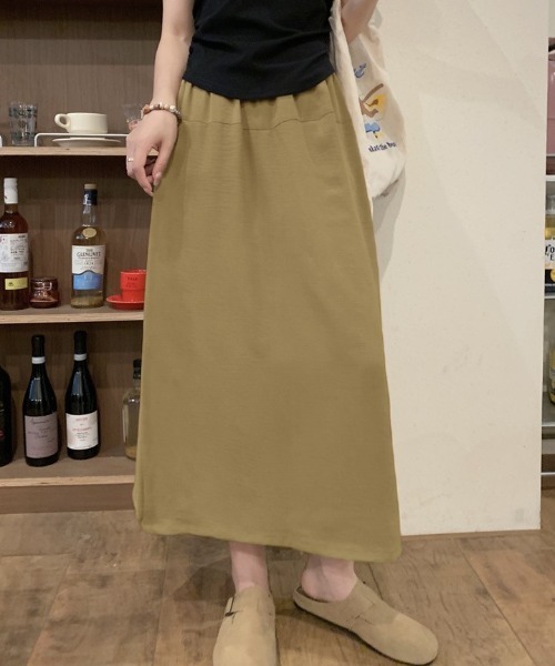 FAVORITO(ファヴォリート)の「シンプルハイウエストワイドパンツ(その他パンツ・レディース・カーキ/ブラウン/ブラック/ベージュ・XL/L/M)」の6枚目の写真