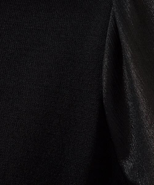 ITS'DEMO(イッツデモ)の「◆【UVケア/接触冷感/アンチピリング/洗濯機OK】袖シアーニット(ニット/セーター・レディース・ブラック/オフホワイト/サックスブルー/ピンク系・00)」の14枚目の写真