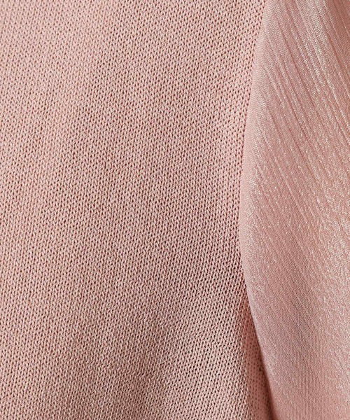 ITS'DEMO(イッツデモ)の「◆【UVケア/接触冷感/アンチピリング/洗濯機OK】袖シアーニット(ニット/セーター・レディース・ブラック/オフホワイト/サックスブルー/ピンク系・00)」の17枚目の写真