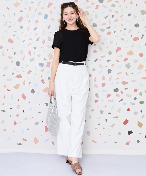 JETSET SOLO PLUS (ジェットセットソロプラス)の「【JETSET SOLO PLUS】シェルタリングドライオックスパンツ(その他パンツ・レディース・オフホワイト・38/36)」の2枚目の写真