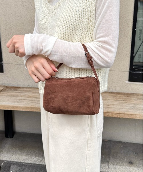 LE MORE（リモア）の「マルチWAYスクエアミニバッグ（ショルダーバッグ・レディース・ブラウン/ブラック/アイボリー/ベージュ系その他/ブラック系その他/ブラウン系その他・FREE）」の5枚目の写真