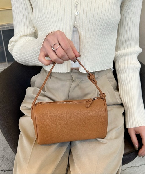 LE MORE（リモア）の「マルチWAYスクエアミニバッグ（ショルダーバッグ・レディース・ブラウン/ブラック/アイボリー/ベージュ系その他/ブラック系その他/ブラウン系その他・FREE）」の2枚目の写真