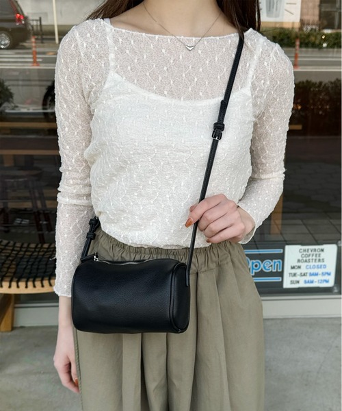 LE MORE（リモア）の「マルチWAYスクエアミニバッグ（ショルダーバッグ・レディース・ブラウン/ブラック/アイボリー/ベージュ系その他/ブラック系その他/ブラウン系その他・FREE）」の18枚目の写真