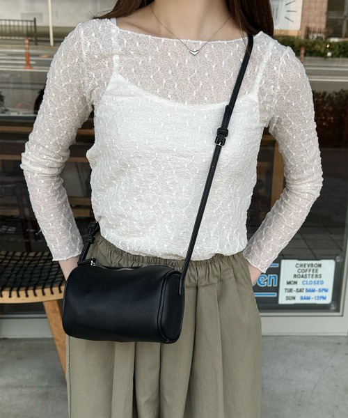 LE MORE（リモア）の「マルチWAYスクエアミニバッグ（ショルダーバッグ・レディース・ブラウン/ブラック/アイボリー/ベージュ系その他/ブラック系その他/ブラウン系その他・FREE）」の20枚目の写真