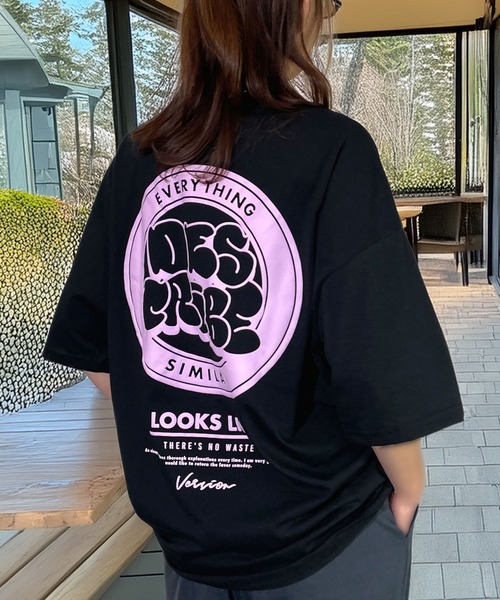 [RADINEO]★ 韓国人気★YOUNG STREET T-SHIRTS セール】レトロ ポップ ストリート ワイドシルエット 半袖 T