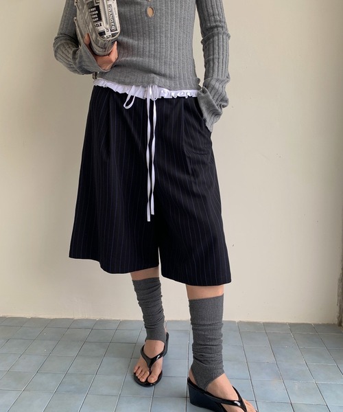 ハンドメイド★ゆったりパンツ【パープル】 楽天市場】紫ラインパンツの通販