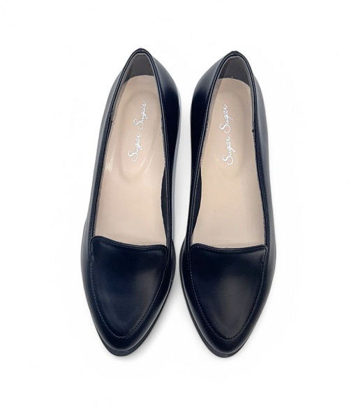 Sugar Sugar(シュガーシュガー)の「シンプル ローヒール パンプス (560) 歩き方が美しくなるパンプスシリーズ【SUGAR SUGARシュガーシュガー】(パンプス・レディース・ブラック/ブラック系/ベージュ・S/M/L/LL)」の7枚目の写真