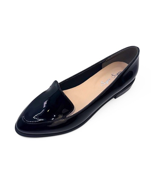 Sugar Sugar(シュガーシュガー)の「シンプル ローヒール パンプス (560) 歩き方が美しくなるパンプスシリーズ【SUGAR SUGARシュガーシュガー】(パンプス・レディース・ブラック/ブラック系/ベージュ・S/M/L/LL)」の18枚目の写真