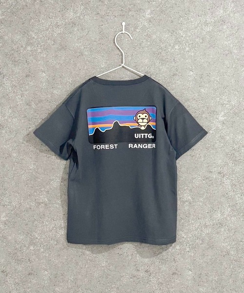 【入手困難】 離婚伝説Tシャツ ヘイジーネイビーLサイズ セール】UITTG BABY / ウイッグベイビー マルチデザイン Tシャツ