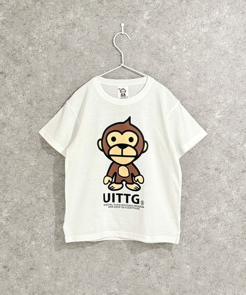 UITTG BABY / ウイッグベイビー マルチデザイン Tシャツ 半袖 キッズ