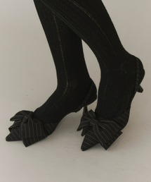 Olu. | ビッグリボンストラップパンプス(パンプス)