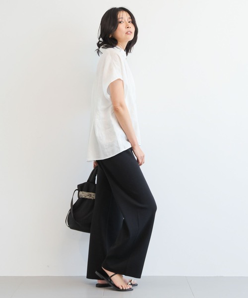 BARNYARDSTORM（バンヤードストーム）の「BARNYARDSTORM / プレーンニットパンツ（その他パンツ・レディース・ブラック/ブラウン・S/M）」の11枚目の写真