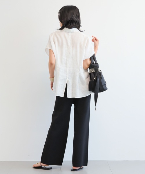 BARNYARDSTORM（バンヤードストーム）の「BARNYARDSTORM / プレーンニットパンツ（その他パンツ・レディース・ブラック/ブラウン・S/M）」の12枚目の写真