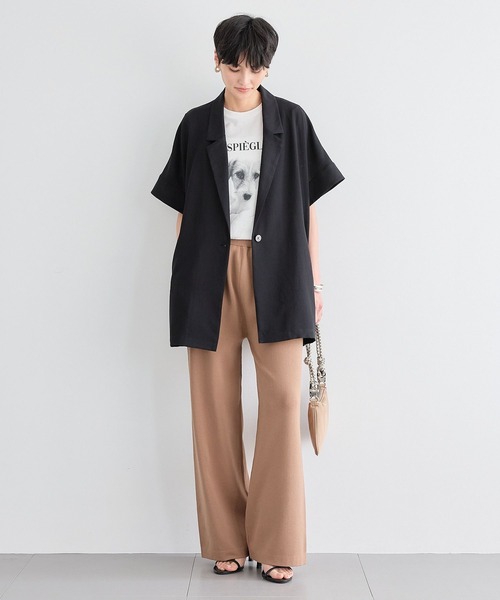 BARNYARDSTORM（バンヤードストーム）の「BARNYARDSTORM / プレーンニットパンツ（その他パンツ・レディース・ブラック/ブラウン・S/M）」の14枚目の写真