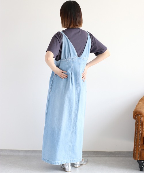 cepo（セポ）の「スラブコットン天竺ロゴショートスリーブTee（Tシャツ/カットソー・レディース・ブルー/オフホワイト/チャコール・M）」の18枚目の写真