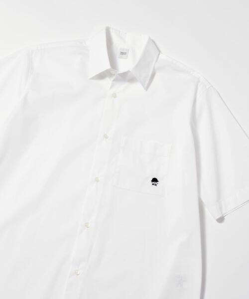 LIMITED】ワンポイント刺繍 半袖シャツ