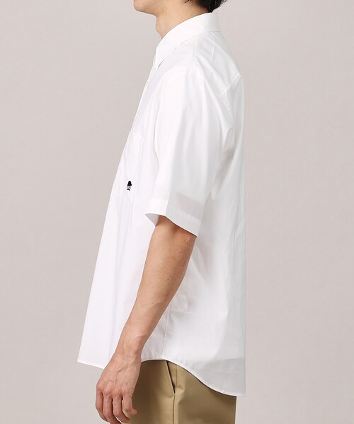 TAKEO KIKUCHI（タケオキクチ）の「【LIMITED】ワンポイント刺繍 半袖シャツ（シャツ/ブラウス・メンズ・ホワイト/ブルー/ネイビー/ブルー系2/ネイビー系2/ホワイト系3/サックスブルー・04/03/02/01/05）」の10枚目の写真