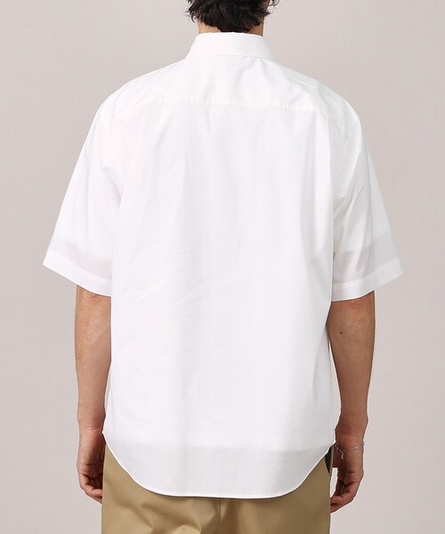 TAKEO KIKUCHI（タケオキクチ）の「【LIMITED】ワンポイント刺繍 半袖シャツ（シャツ/ブラウス・メンズ・ホワイト/ブルー/ネイビー/ブルー系2/ネイビー系2/ホワイト系3/サックスブルー・04/03/02/01/05）」の11枚目の写真