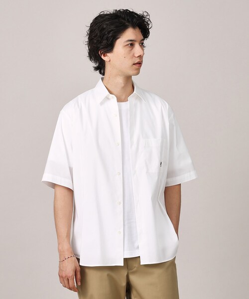 LIMITED】ワンポイント刺繍 半袖シャツ