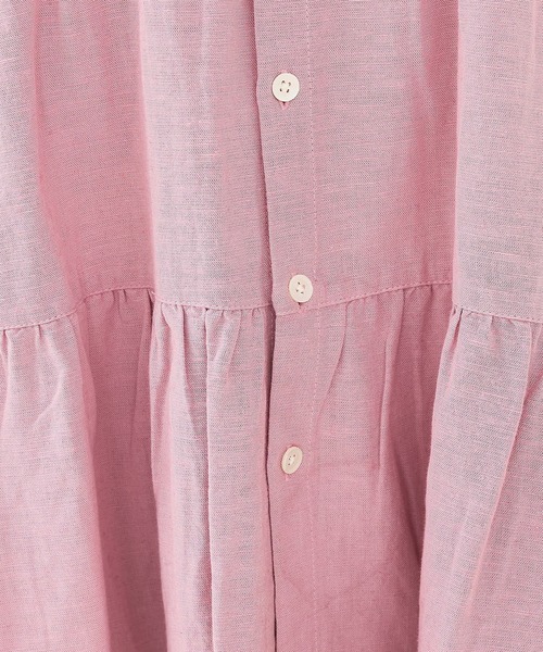 collex（コレックス）の「切替ギャザーブラウス（シャツ/ブラウス・レディース・ブラック/ピンク/ベージュ・フリー）」の13枚目の写真