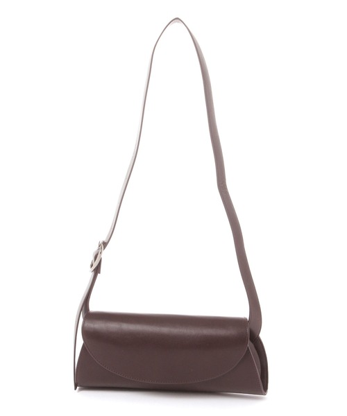 studio CLIP（スタディオクリップ）の「【軽量】軽い合皮フラップショルダーバッグ（ショルダーバッグ・レディース・ブラック/ブラウン・FREE）」の2枚目の写真