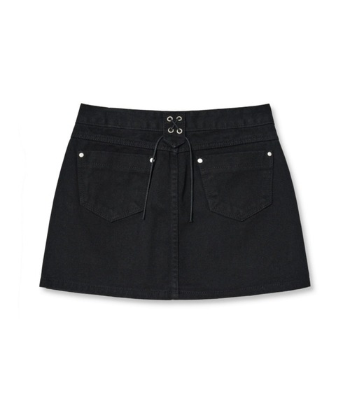 Midnight Move（ミッドナイトムーブ）の「Midnight Move／BELTスカート（スカート・レディース・カーキ/ブラック・SMALL）」の7枚目の写真