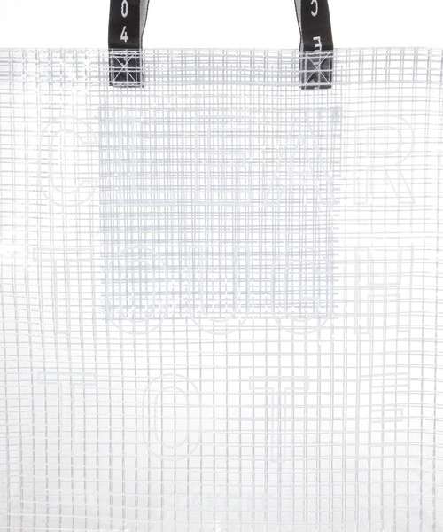 LAKOLE（ラコレ）の「クリアチェックトートバッグ / 494812（トートバッグ・レディース・ブラック/ホワイト・FREE）」の10枚目の写真