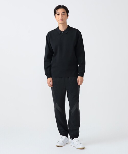 BEAMS GOLF(ビームスゴルフ)の「▲B.G.THREE / ALL-TIME ロングスリーブ ニットポロシャツ(ニット/セーター・メンズ・ブラック/ホワイト/ネイビー・LARGE/MEDIUM)」の4枚目の写真