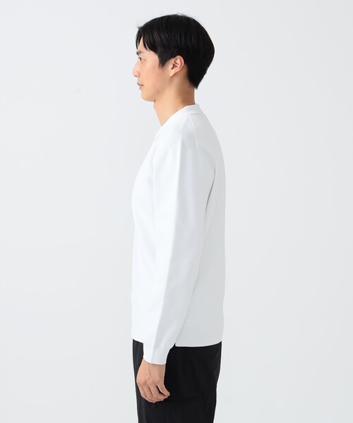 BEAMS GOLF(ビームスゴルフ)の「▲B.G.THREE / ALL-TIME ロングスリーブ ニットポロシャツ(ニット/セーター・メンズ・ブラック/ホワイト/ネイビー・LARGE/MEDIUM)」の10枚目の写真