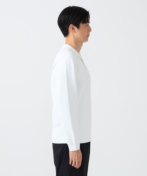 BEAMS GOLF(ビームスゴルフ)の「▲B.G.THREE / ALL-TIME ロングスリーブ ニットポロシャツ(ニット/セーター・メンズ・ブラック/ホワイト/ネイビー・LARGE/MEDIUM)」の12枚目の写真