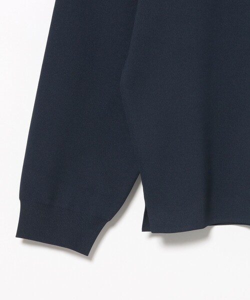 BEAMS GOLF(ビームスゴルフ)の「▲B.G.THREE / ALL-TIME ロングスリーブ ニットポロシャツ(ニット/セーター・メンズ・ブラック/ホワイト/ネイビー・LARGE/MEDIUM)」の21枚目の写真
