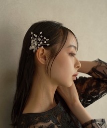 haremode（ハレモード）の「ドレスアクセサリー クリスタルブルーム パーティ オケージョン ヘアピン（ヘアピン）」