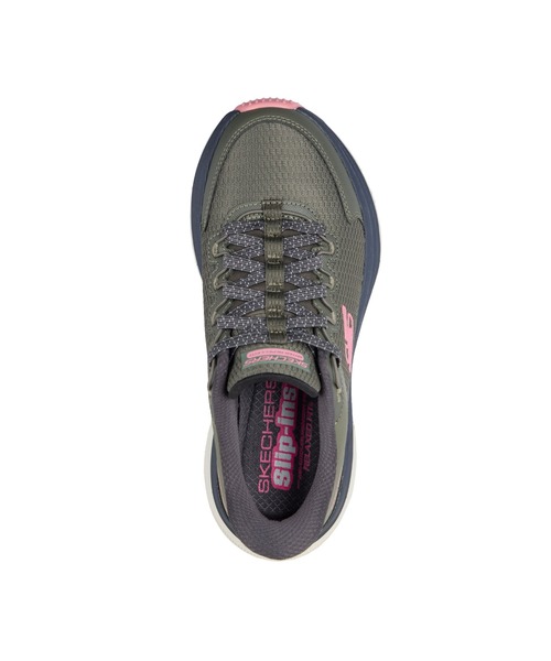 SKECHERS(スケッチャーズ)の「SKECHERS HANDS FREE SLIP-INS ZIRRUS / スケッチャーズ ハンズフリースリップインズ ジールス(スニーカー・レディース・カーキ・25cm/24.5cm/24cm/23.5cm/23cm/22.5cm)」の2枚目の写真