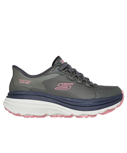 SKECHERS(スケッチャーズ)の「SKECHERS HANDS FREE SLIP-INS ZIRRUS / スケッチャーズ ハンズフリースリップインズ ジールス(スニーカー・レディース・カーキ・25cm/24.5cm/24cm/23.5cm/23cm/22.5cm)」の3枚目の写真