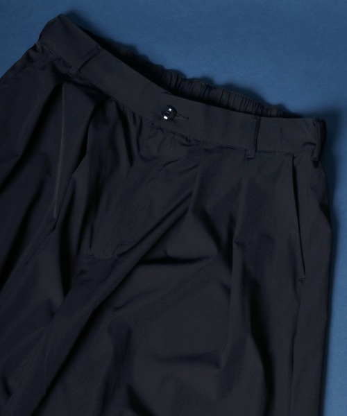ANPAS(アンパス)の「Three quarter Stretch Wide Pants/ストレッチ ワイドパンツ ガウチョパンツ クロップド丈 7分丈 メンズ レディース(その他パンツ・メンズ・ブラック/ネイビー/ブラウン・M/L)」の14枚目の写真