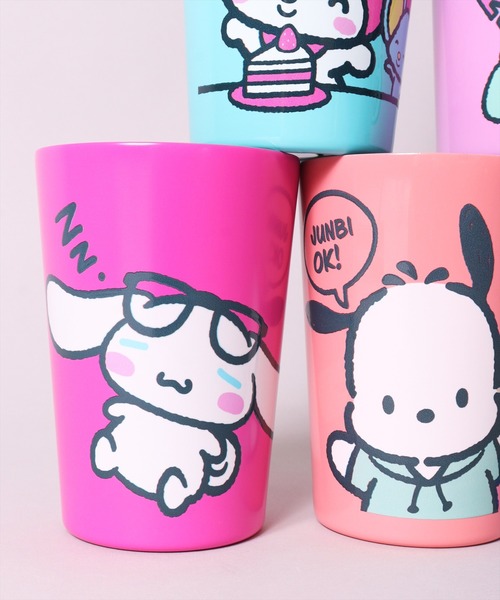 セール】(OS)【sanrio】カップホルダーにもなる ステンレス タンブラー