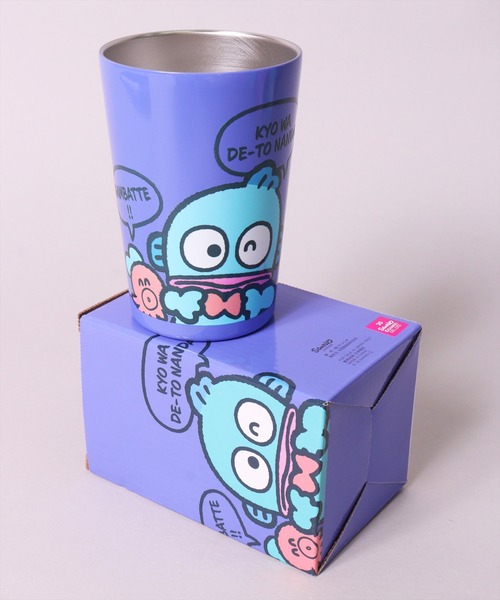 OS)【sanrio】カップホルダーにもなる ステンレス タンブラー[460ml