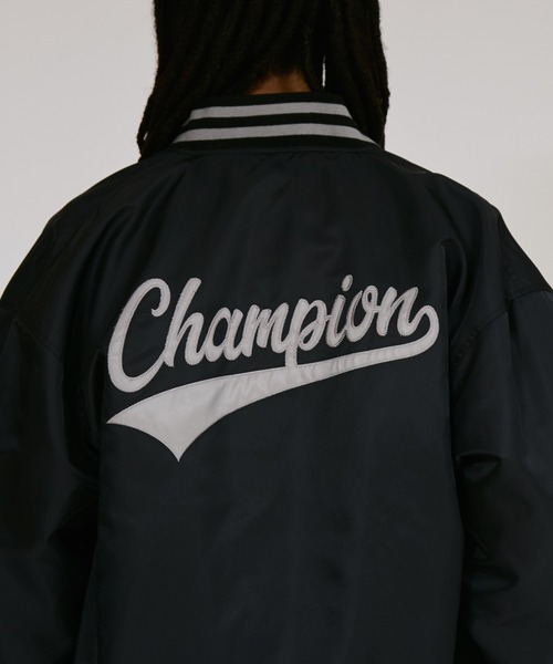 25AW チャンピオン メンズ アクションスタイル ベースボールジャケット セール】【Champion/チャンピオン】メンズ アクションスタイル ベース