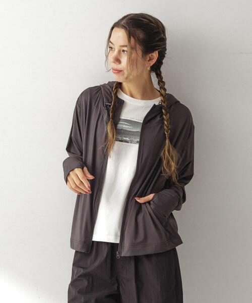 URBAN RESEARCH Sonny Label(アーバンリサーチサニーレーベル)の「SLAB Packable Rash Parka(パーカー・レディース・ブラック/チャコールグレー・FREE)」の12枚目の写真