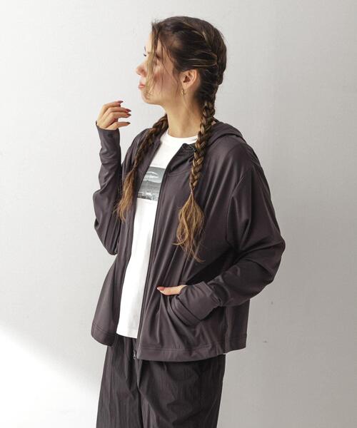 URBAN RESEARCH Sonny Label(アーバンリサーチサニーレーベル)の「SLAB Packable Rash Parka(パーカー・レディース・ブラック/チャコールグレー・FREE)」の13枚目の写真