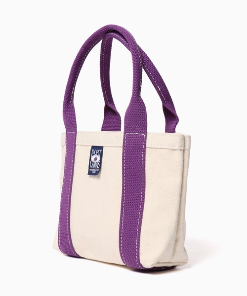 PORT CANVAS(ポートキャンバス)の「PORT CANVAS/ポートキャンバス small TOTE BAG スモールトートバッグ ハンドバッグ(トートバッグ・レディース・ホワイト系2/ホワイト系1/ホワイト系4・FREE)」の6枚目の写真