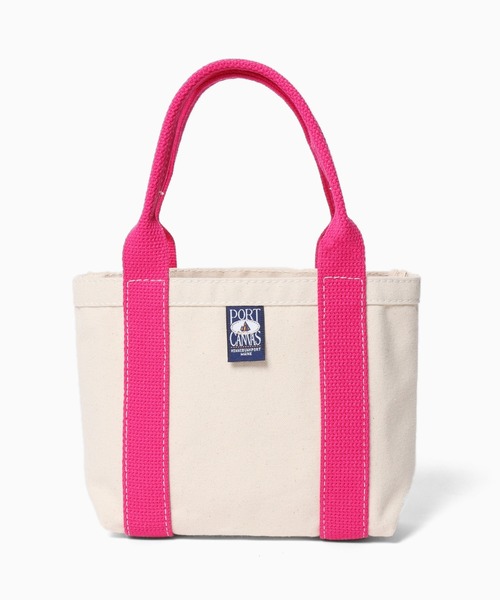 PORT CANVAS(ポートキャンバス)の「PORT CANVAS/ポートキャンバス small TOTE BAG スモールトートバッグ ハンドバッグ(トートバッグ・レディース・ホワイト系2/ホワイト系1/ホワイト系4・FREE)」の10枚目の写真