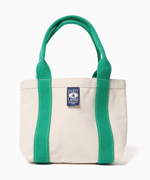 PORT CANVAS(ポートキャンバス)の「PORT CANVAS/ポートキャンバス small TOTE BAG スモールトートバッグ ハンドバッグ(トートバッグ・レディース・ホワイト系2/ホワイト系1/ホワイト系4・FREE)」の11枚目の写真