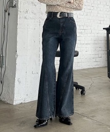 PAGEBOY(ページボーイ)のスリムレッグフレアデニム【4color/4size】(デニムパンツ)