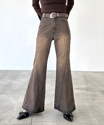 PAGEBOY | スリムレッグフレアデニム【4color/4size】(デニムパンツ)