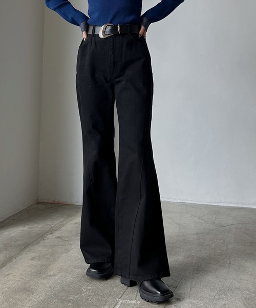 PAGEBOY スリムレッグフレアデニム Lサイズ XS～Lサイズ展開】スリム