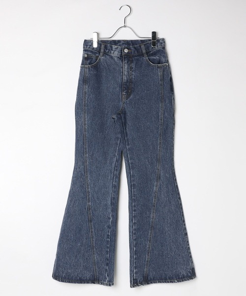 PAGEBOY スリムレッグフレアデニム スリムレッグフレアデニム【4color/4size】（デニムパンツ