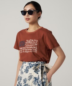トップス BEEDEN BONE PRINT LAYERED LOGO TEE BONE PRINT LAYERED LOGO TEE – BEEDEN