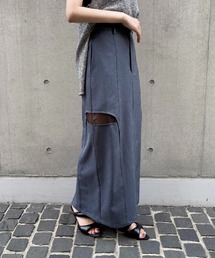 &g'aime（アンジェム）の「【&g'aime】サイドスリットタイトスカート　Side Slit Fitted Skirt（スカート）」