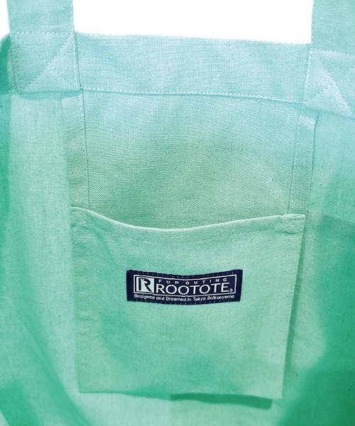 ROOTOTE（ルートート）の「ROOTOTE ルートート IP.TALL.Peanuts-9A（かごバッグ・レディース・コーラルピンク/パープル/イエロー・FREE）」の6枚目の写真